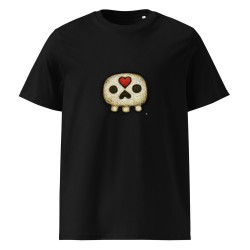 T-shirt Crâne Coeur